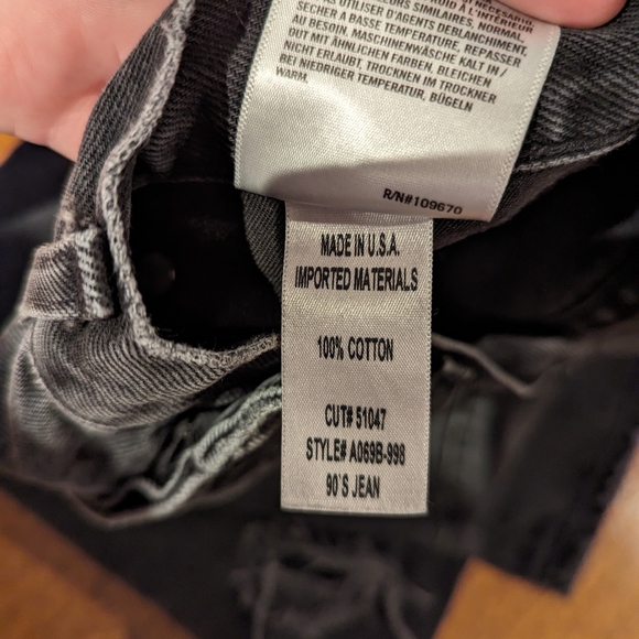 AGOLDE 90's distressed jeans - Picture 8 of 8